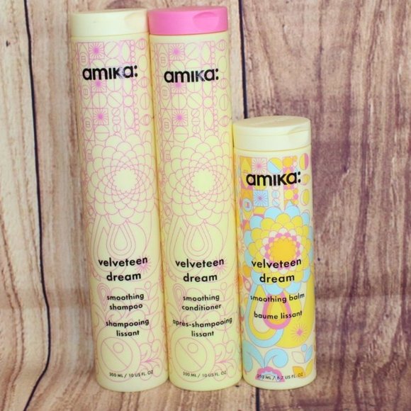 amika Hair New Amika Full Size Velveteen Dream Shampoo Conditioner
